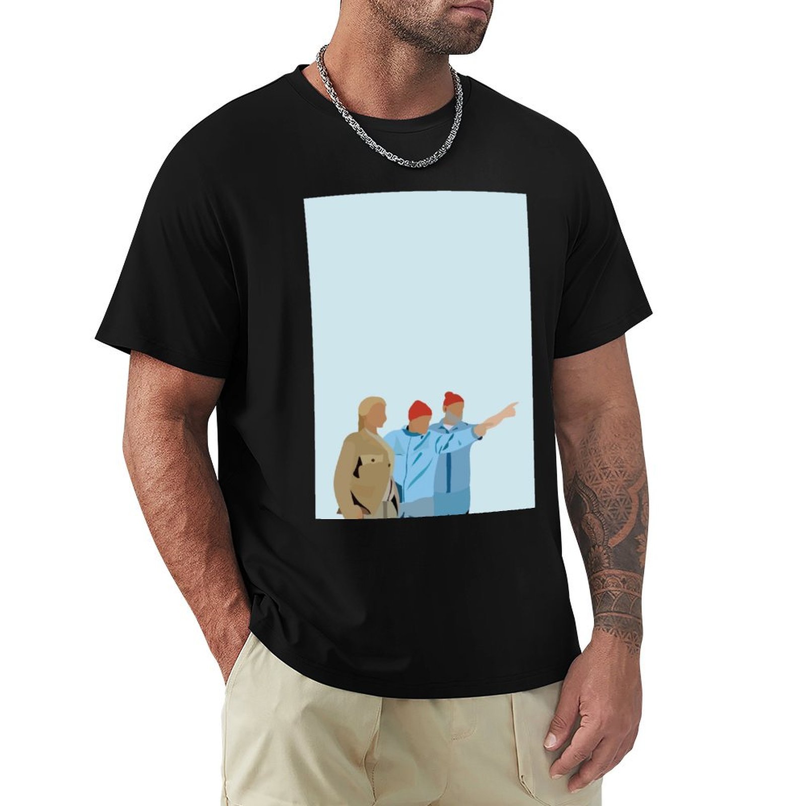 Aquatic Sports Wear - Camiseta Esportiva Masculina Minimal The Life