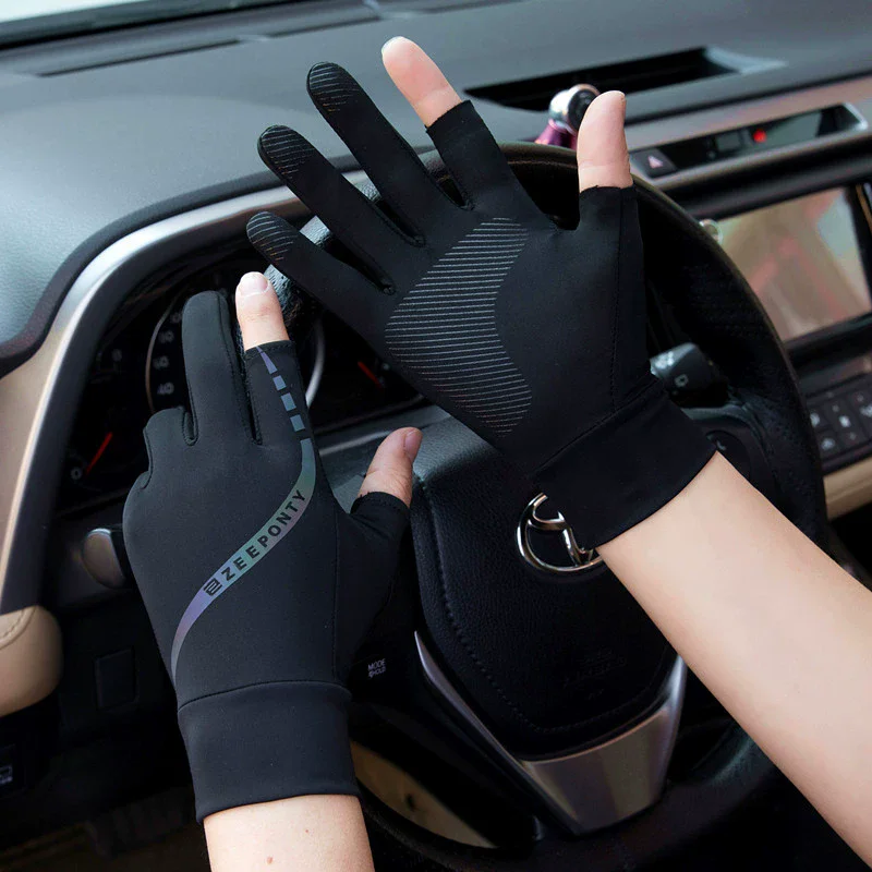 Spearfishing Glove - Luvas de ciclismo de seda gelo