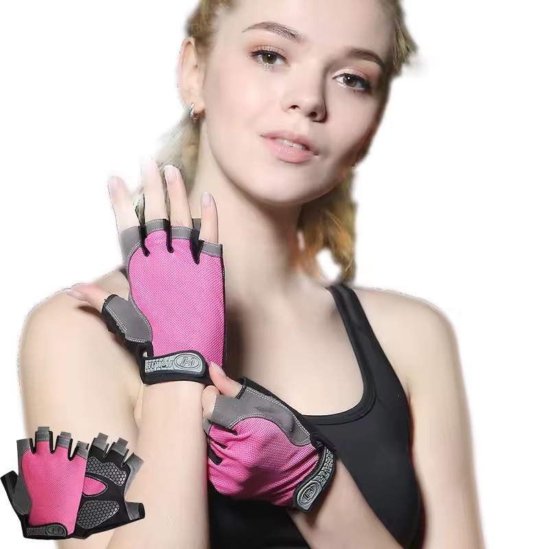 Spearfishing Glove - Luvas respiráveis antiderrapantes de meio dedo