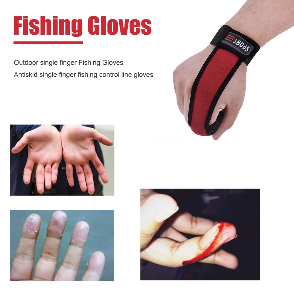 Spearfishing Glove - Luvas de pesca 1 protetor de