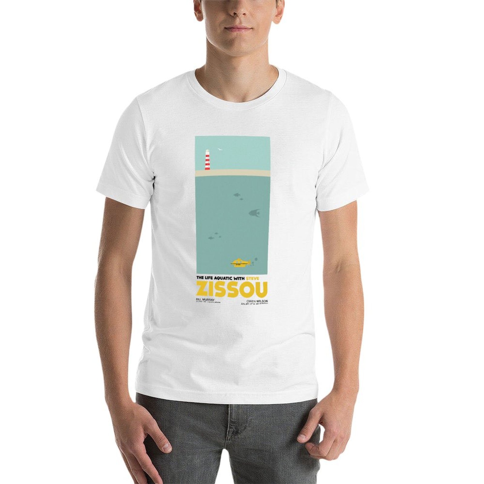 Camiseta The Life Aquatic (Com - Aquatic Sports Wear avaliação e preço