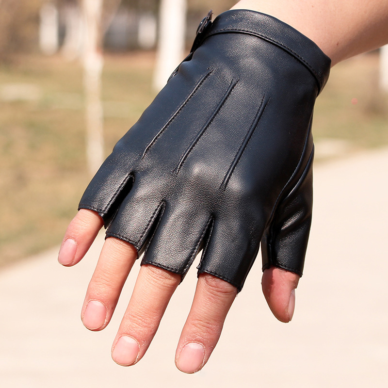 Luvas sem dedos de couro pu, h - Spearfishing Glove avaliação e preço
