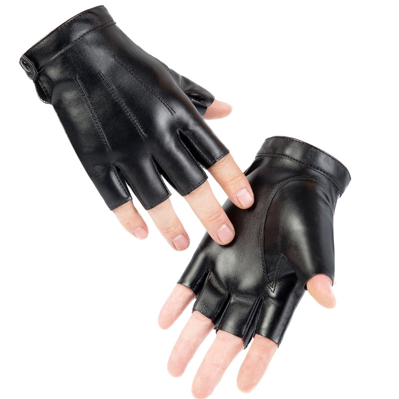 Luvas sem dedos de couro pu, h - Spearfishing Glove avaliação e preço